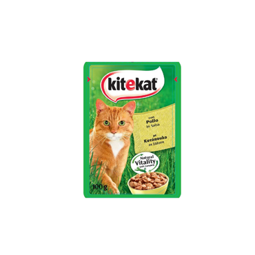 KITEKAT ΦΑΚΕΛΑΚΙ ΓΑΤΑΣ ΚΟΤΟΠΟΥΛΟ, ΣΥΚΩΤΙ 85g